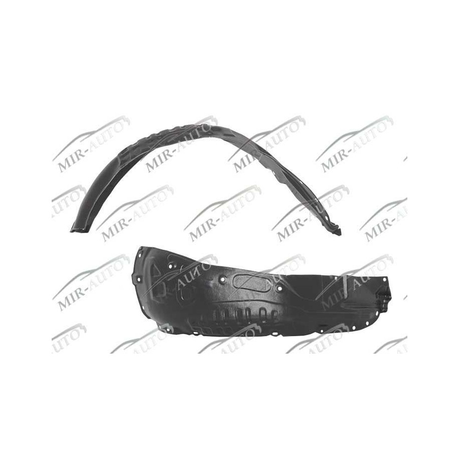 Plastic inner fender