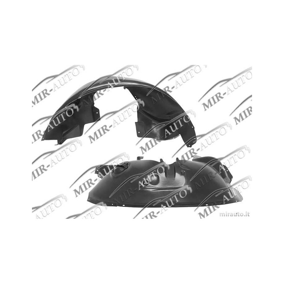 Plastic inner fender