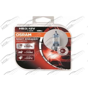 Лампочка  12V HB3 60W OSRAM