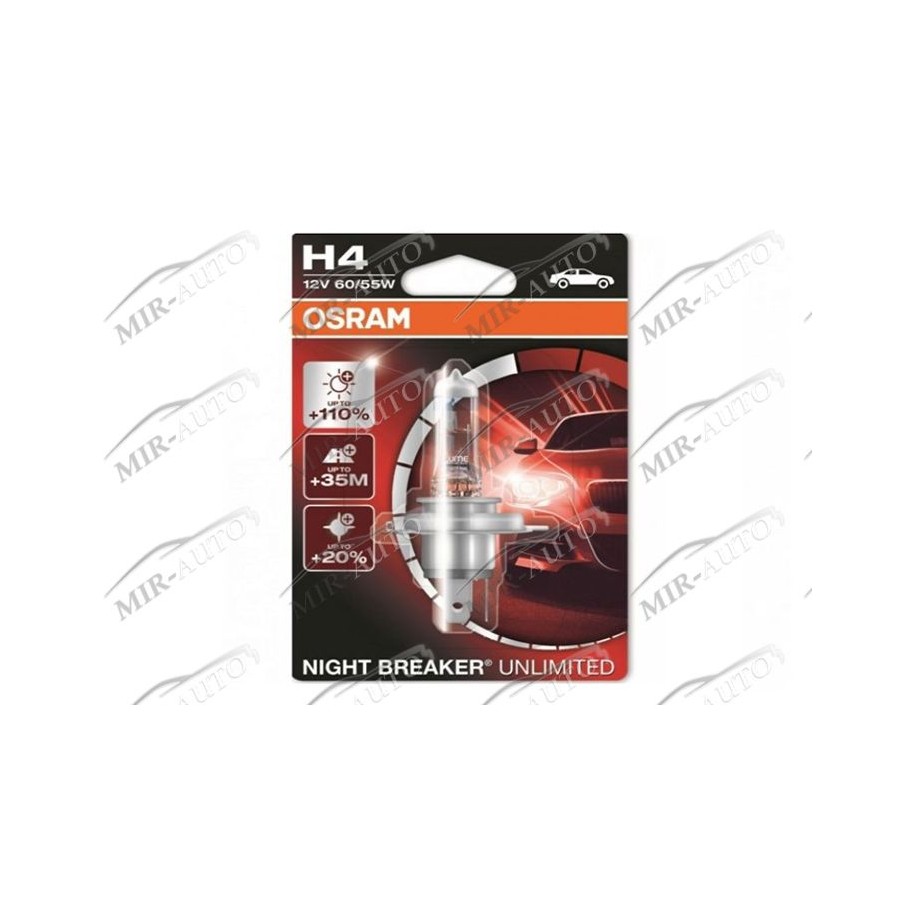 OSRAM  12V H4 60/55W Bulb