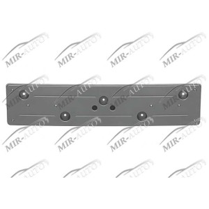 Number plate support