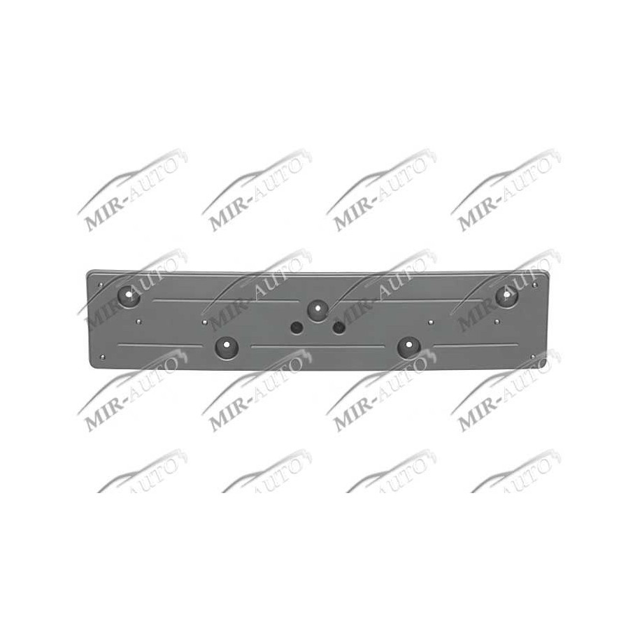 Number plate support