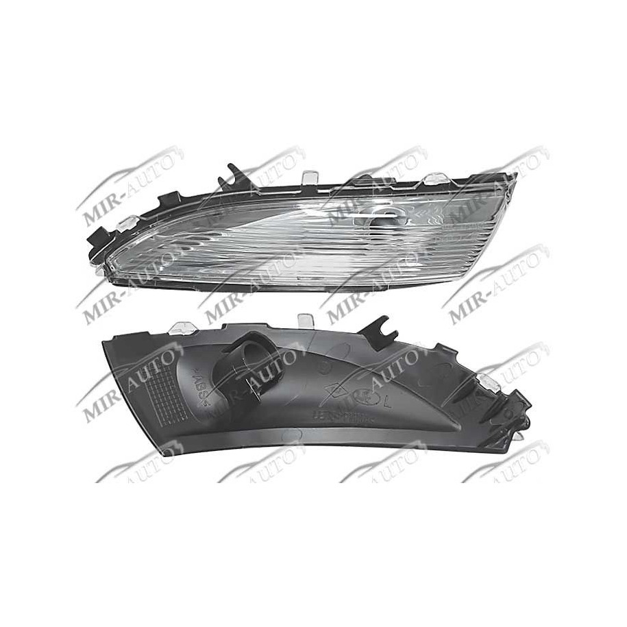 Posūkio žibintas veidrodyje