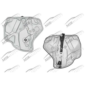 Power window regulator w/o motor