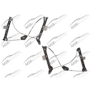 Power window regulator w/o motor