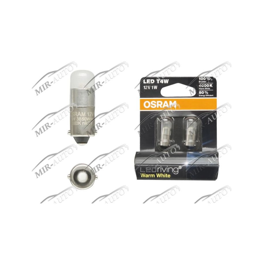 лампочка  12v t4w retrofit osram