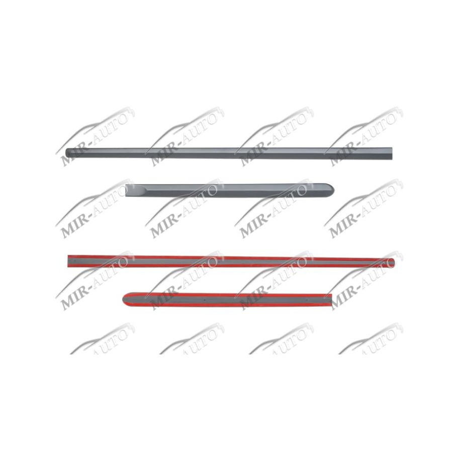 Side mouldings set