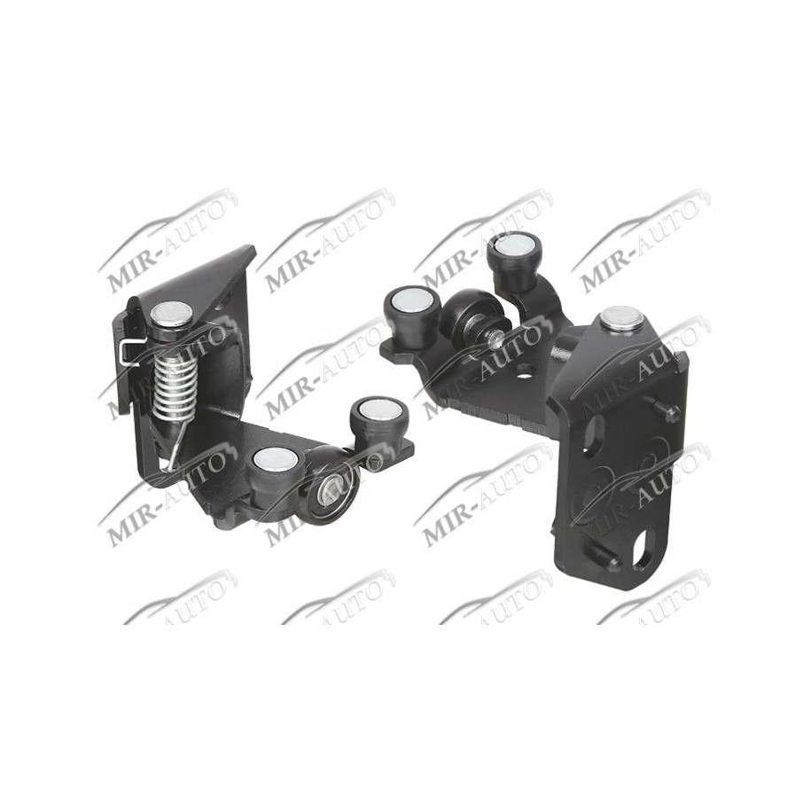 Sliding door pulleys