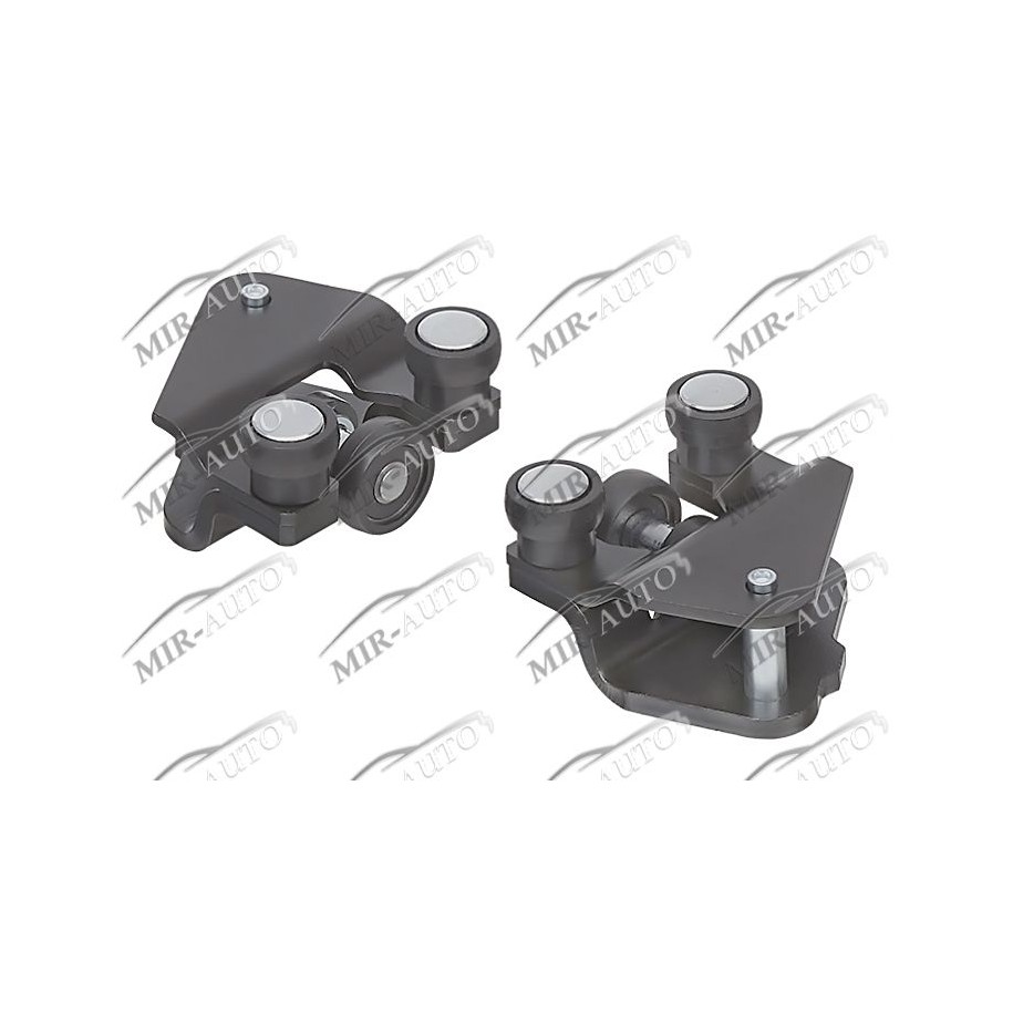 Sliding door pulleys