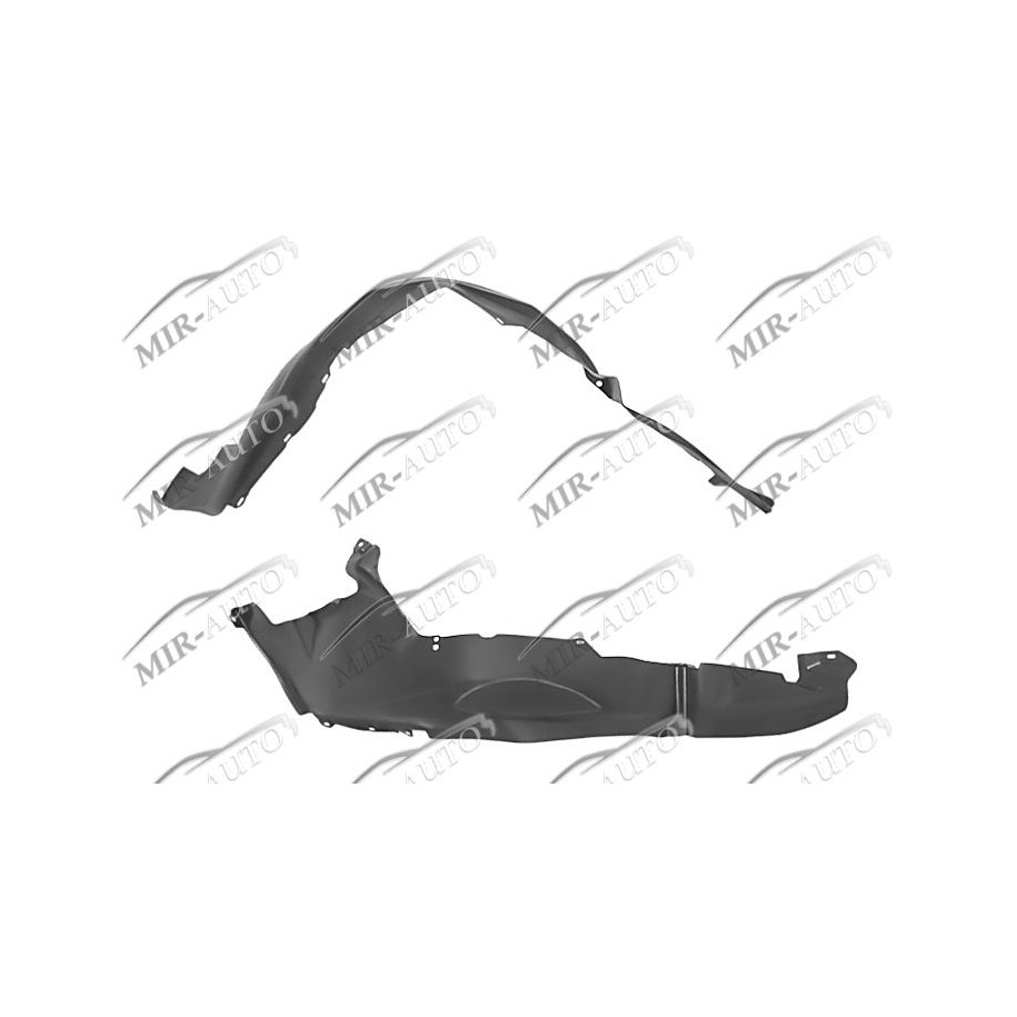 Plastic inner fender