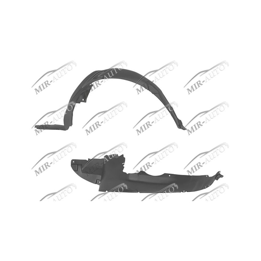 Plastic inner fender