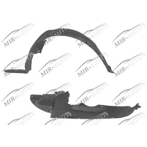 Plastic inner fender