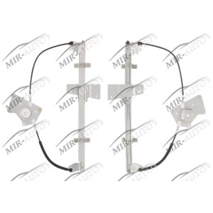 Power window regulator w/o motor