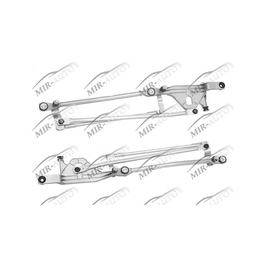 Stiklo valytuvo mechanizmas be varikliuko