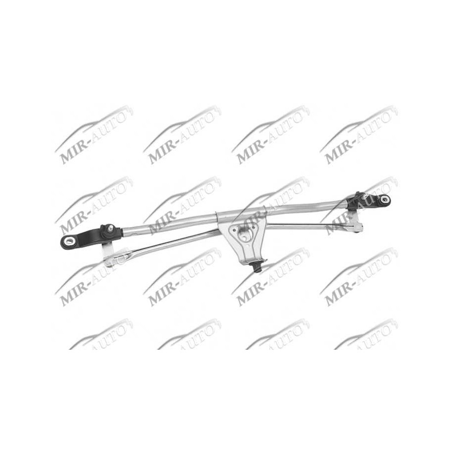 Stiklo valytuvo mechanizmas be varikliuko