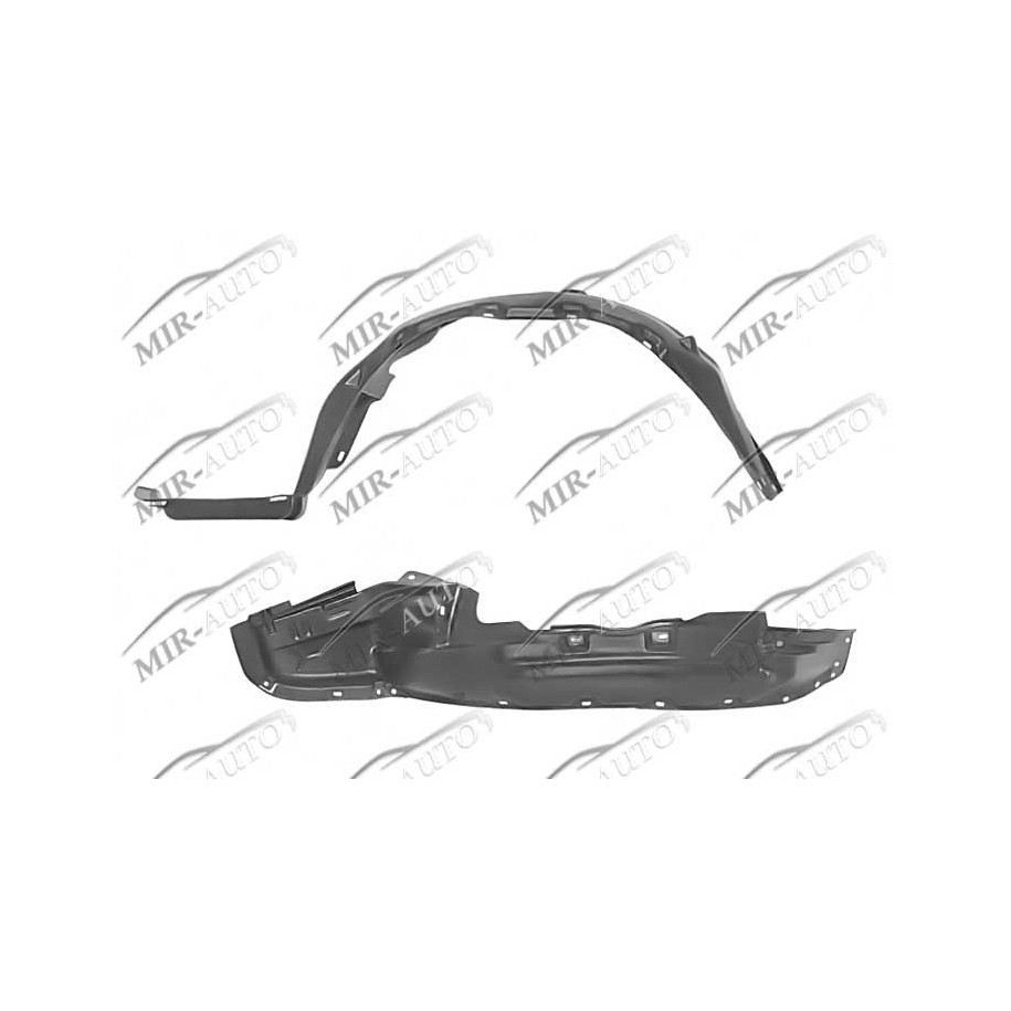 Plastic inner fender