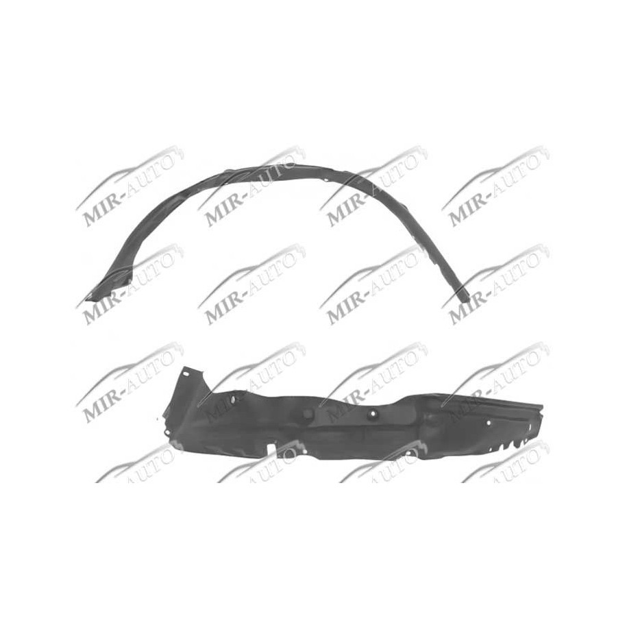 Plastic inner fender