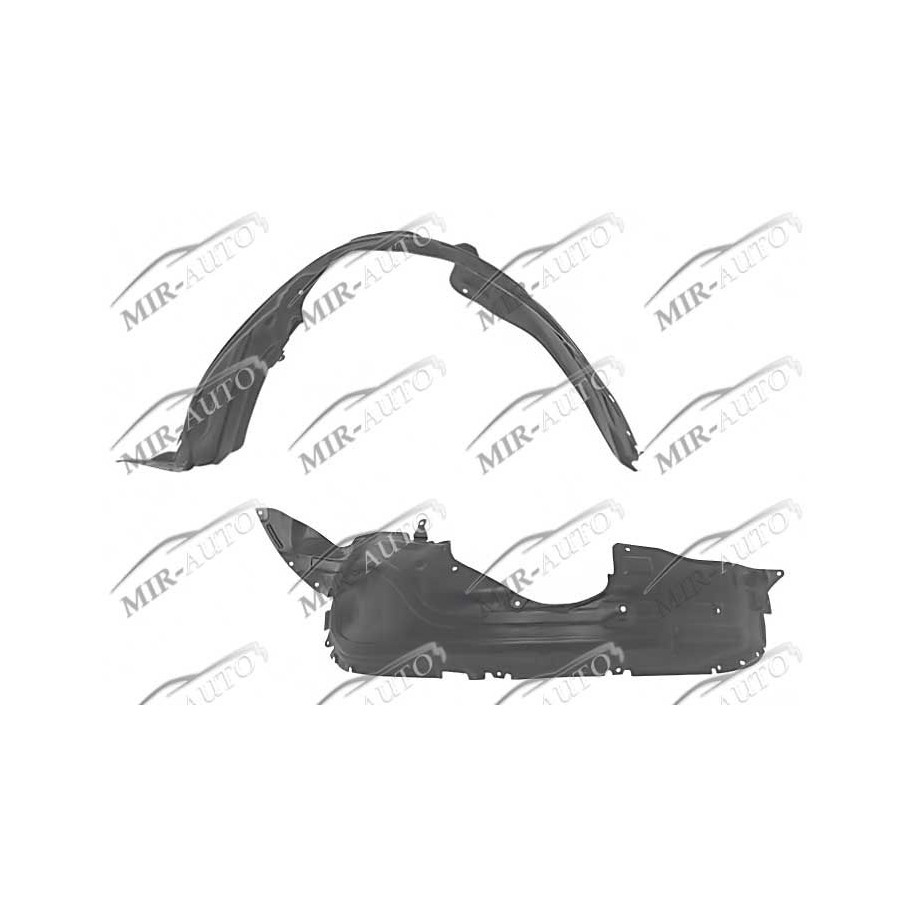 Plastic inner fender