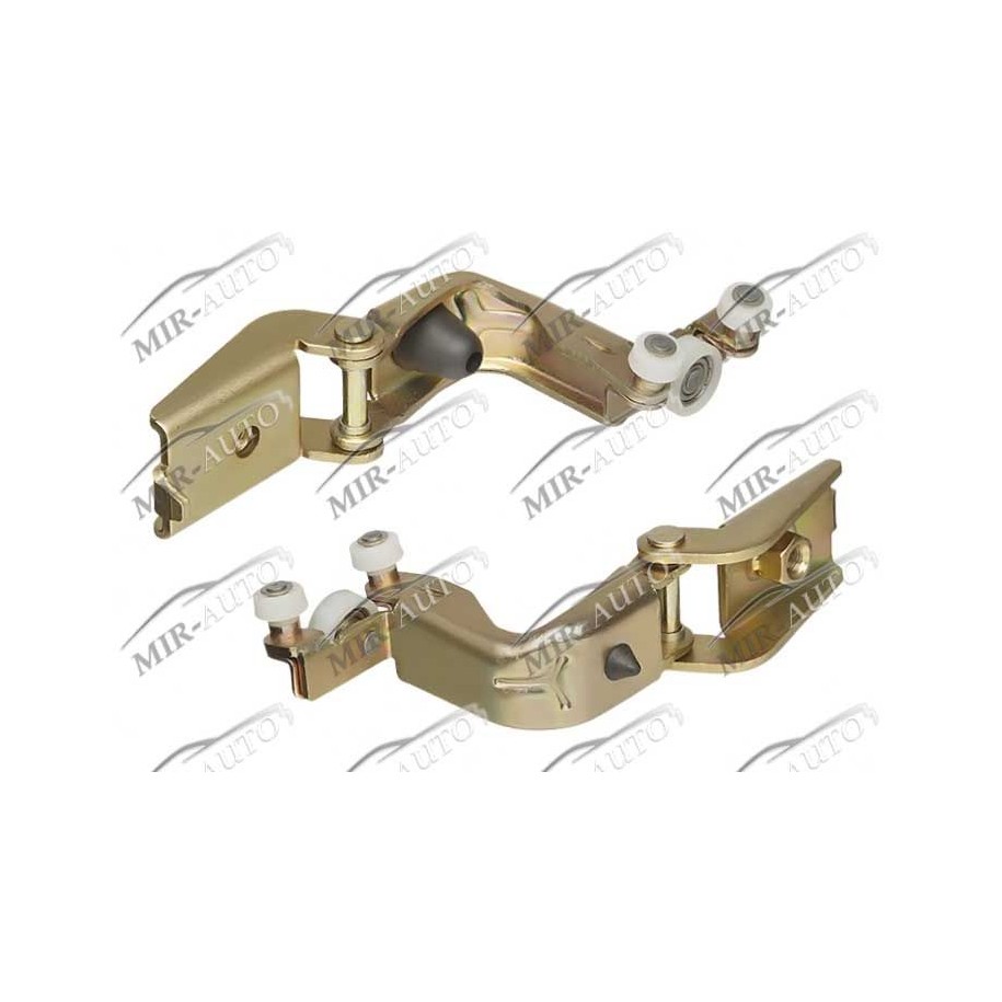 Sliding door pulleys