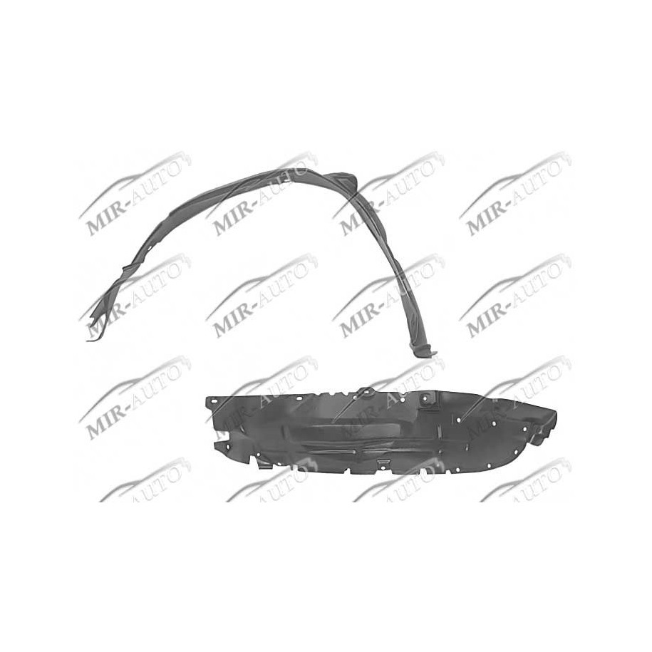 Plastic inner fender