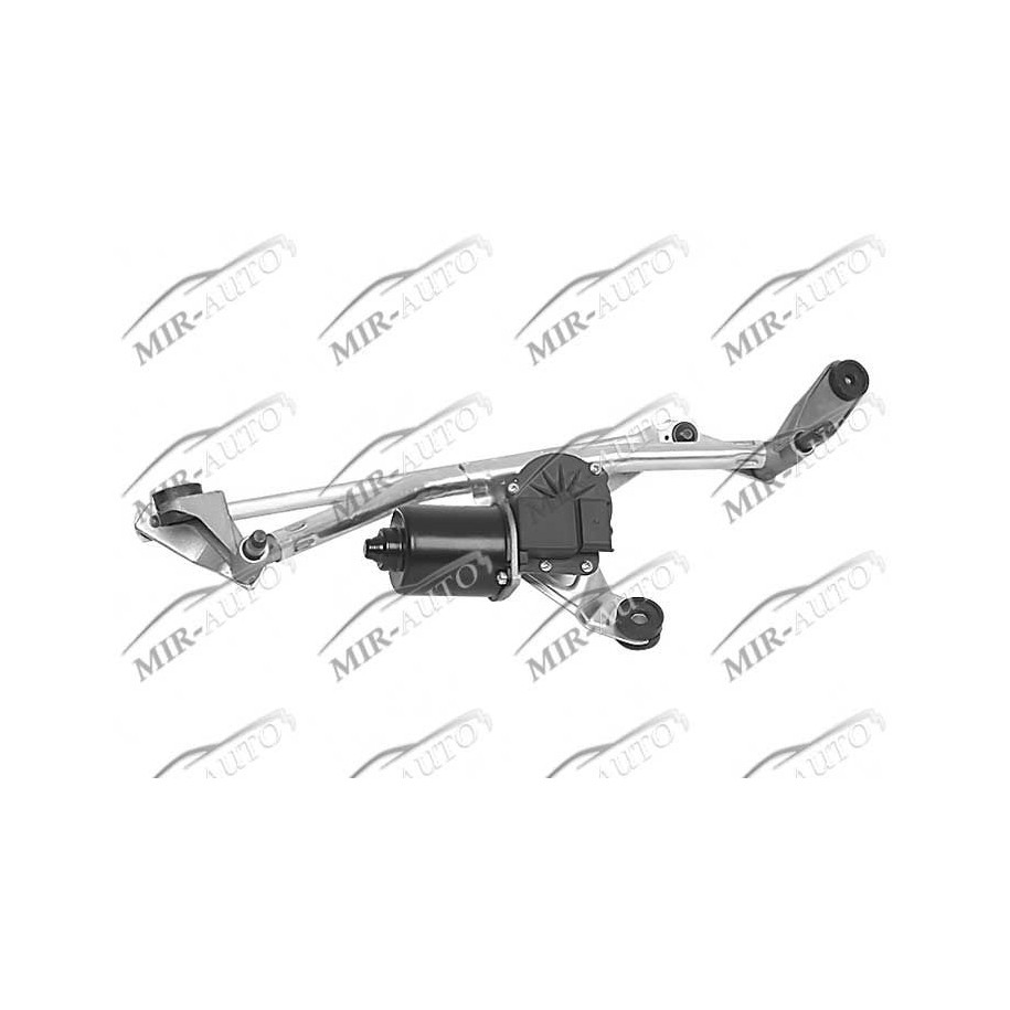 Wiper mechanism with motor