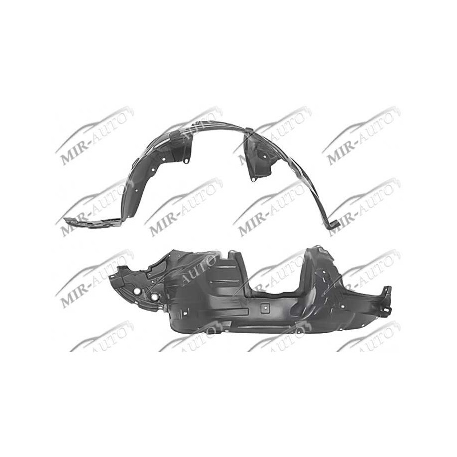 Plastic inner fender