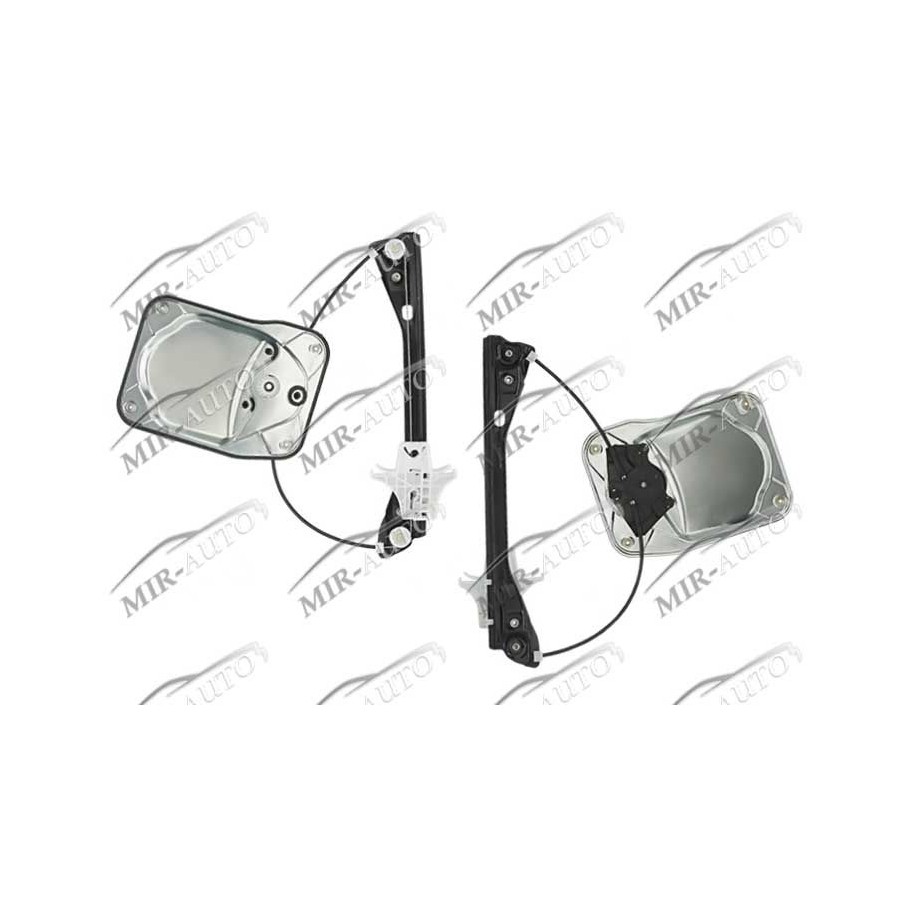 Power window regulator w/o motor