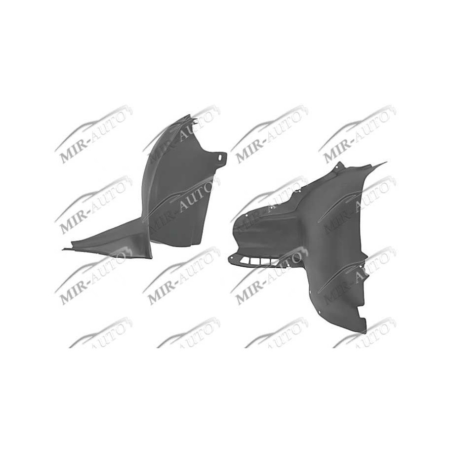 Plastic inner fender