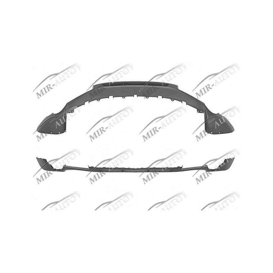 Front bumper spoiler