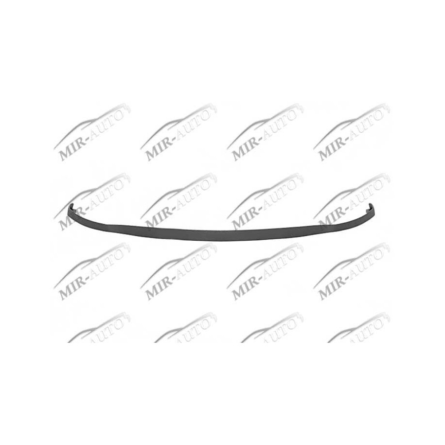 Front bumper spoiler