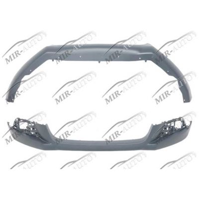 Front bumper spoiler