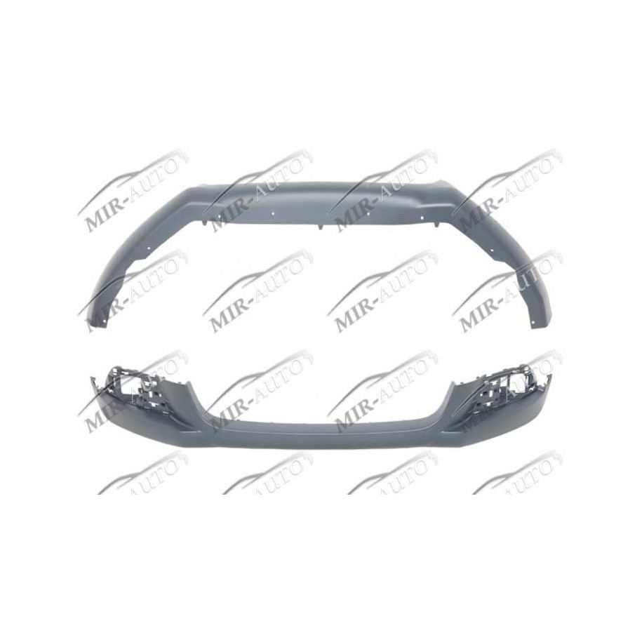 Front bumper spoiler