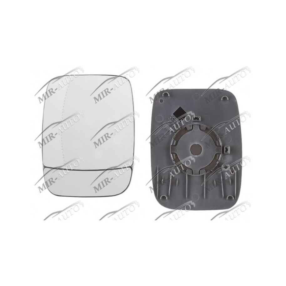 door mirror glass base