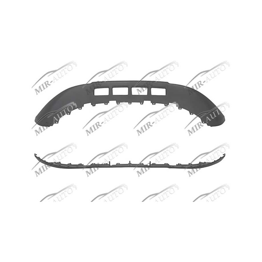 Front bumper spoiler