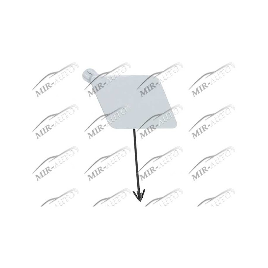 Buksyravimo kablio skylės dangtelis