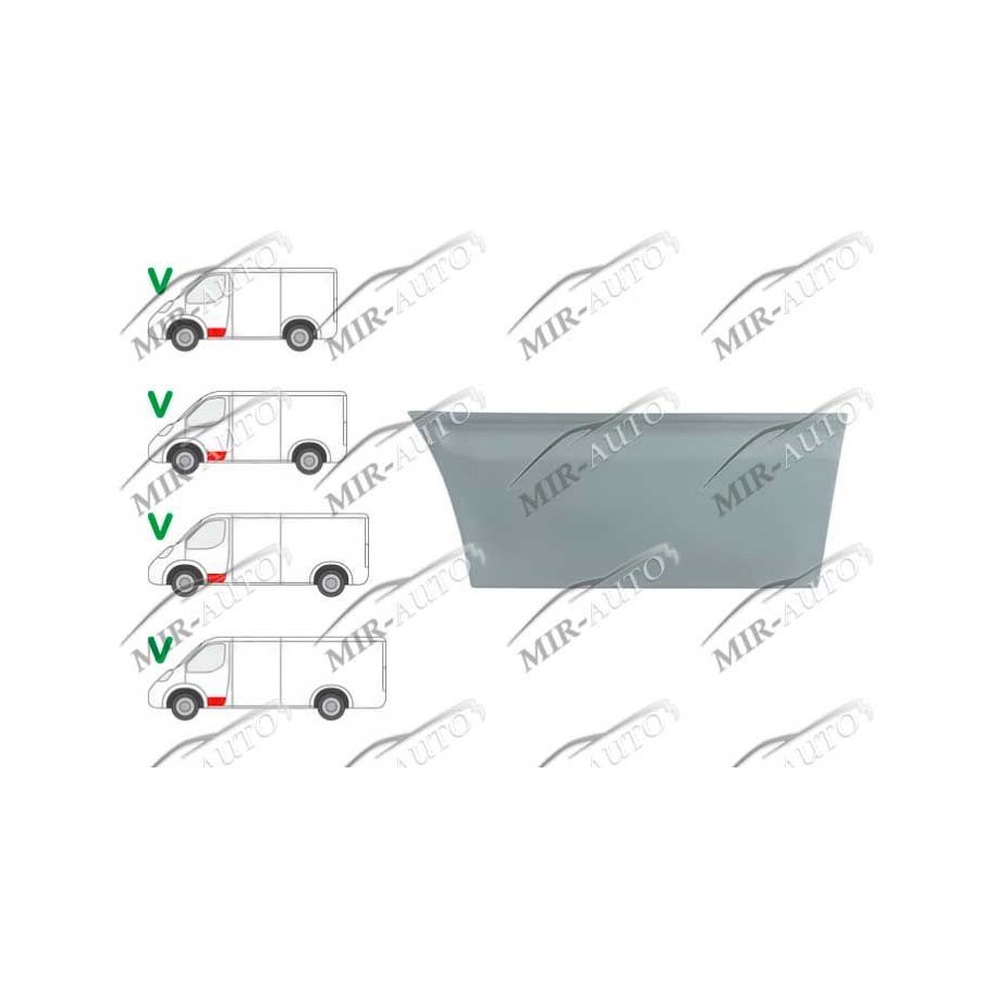 Door Plate Repair Panel