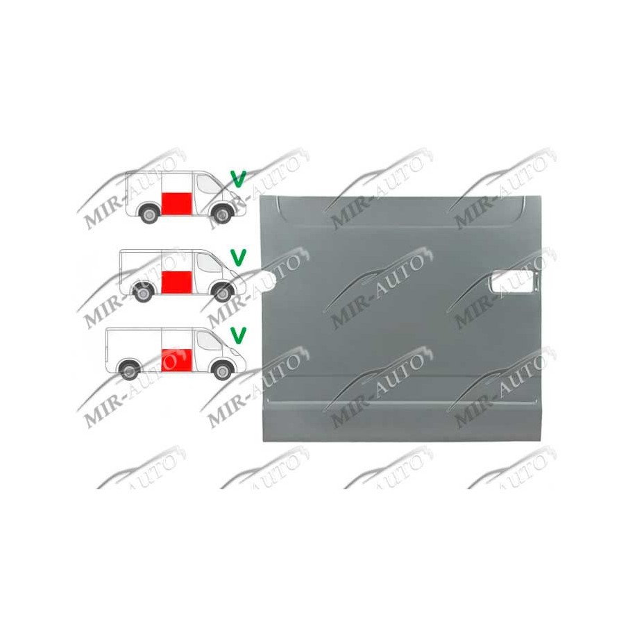 Door Plate Repair Panel