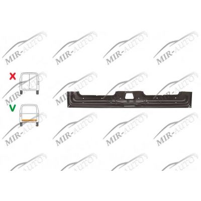 Tailgate Plate Repair Panel