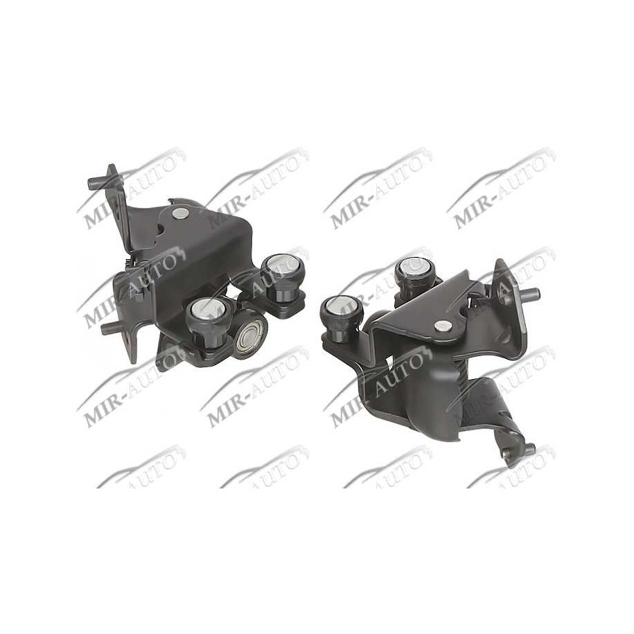 Sliding door pulleys