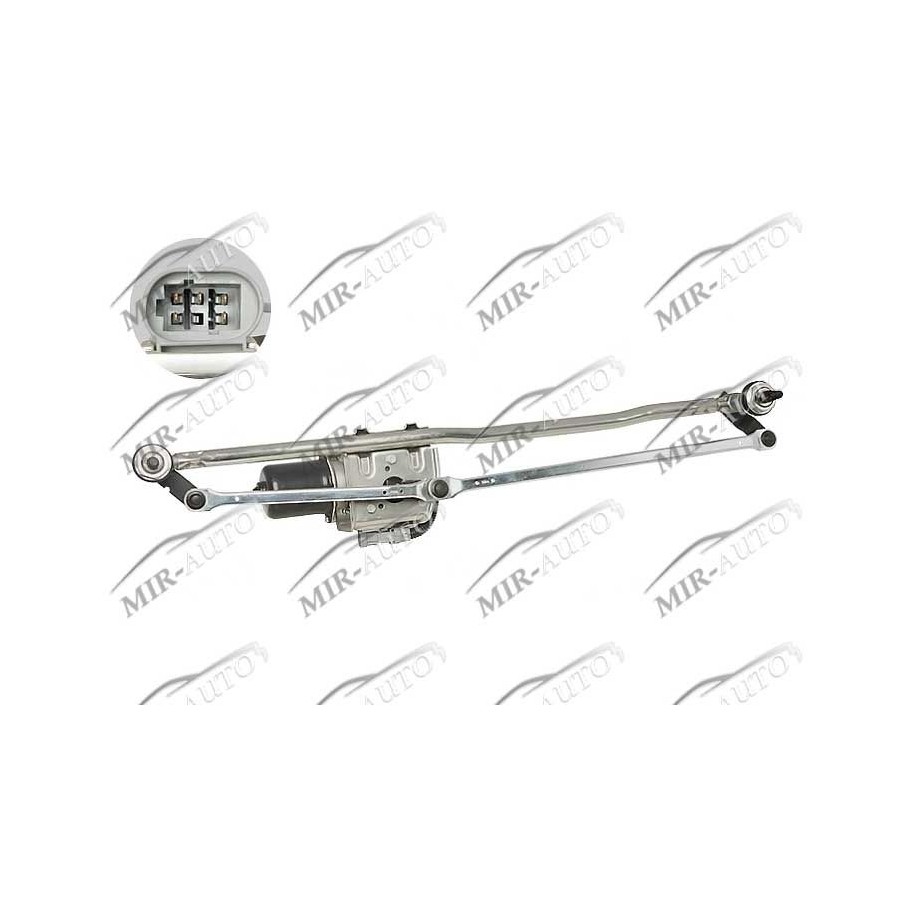 Wiper Mechanism With Motor