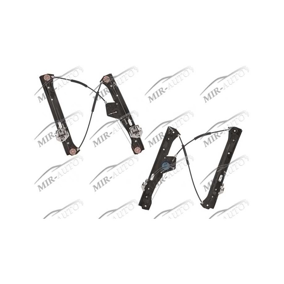 Power window regulator w/o motor