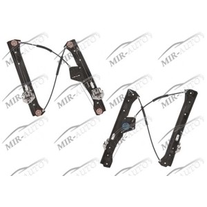 Power window regulator w/o motor