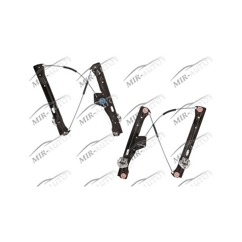 Power window regulator w/o motor