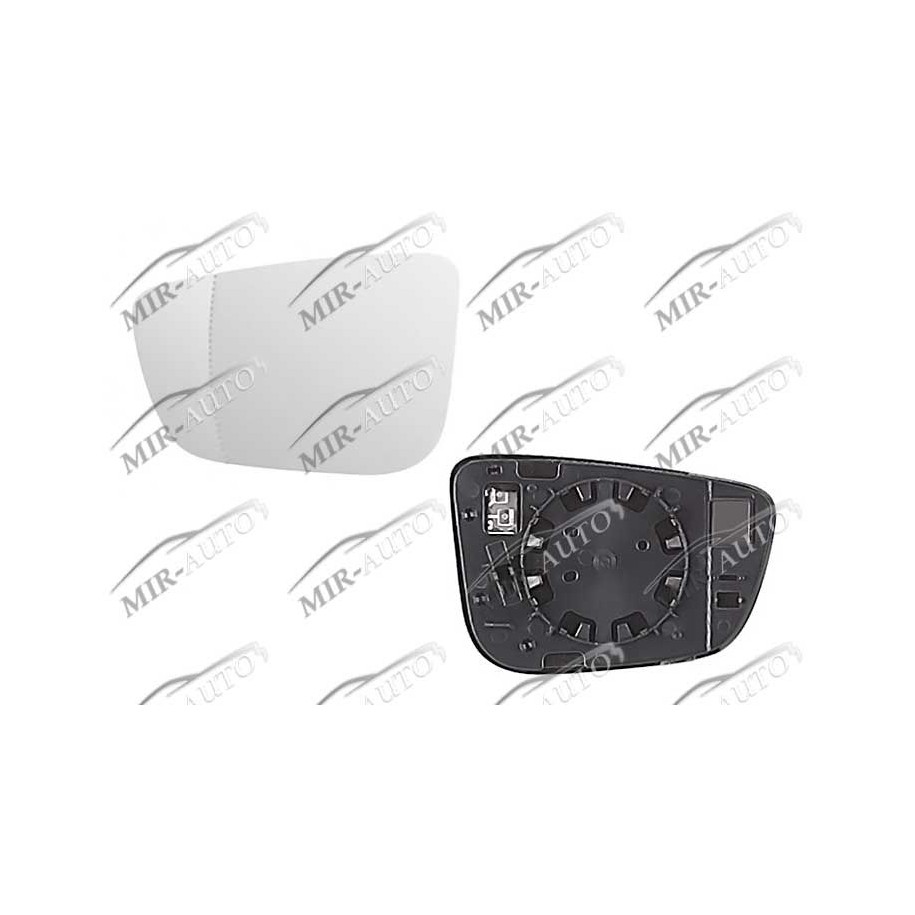 Door mirror glass base