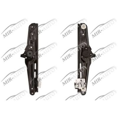 Power window regulator w/o motor