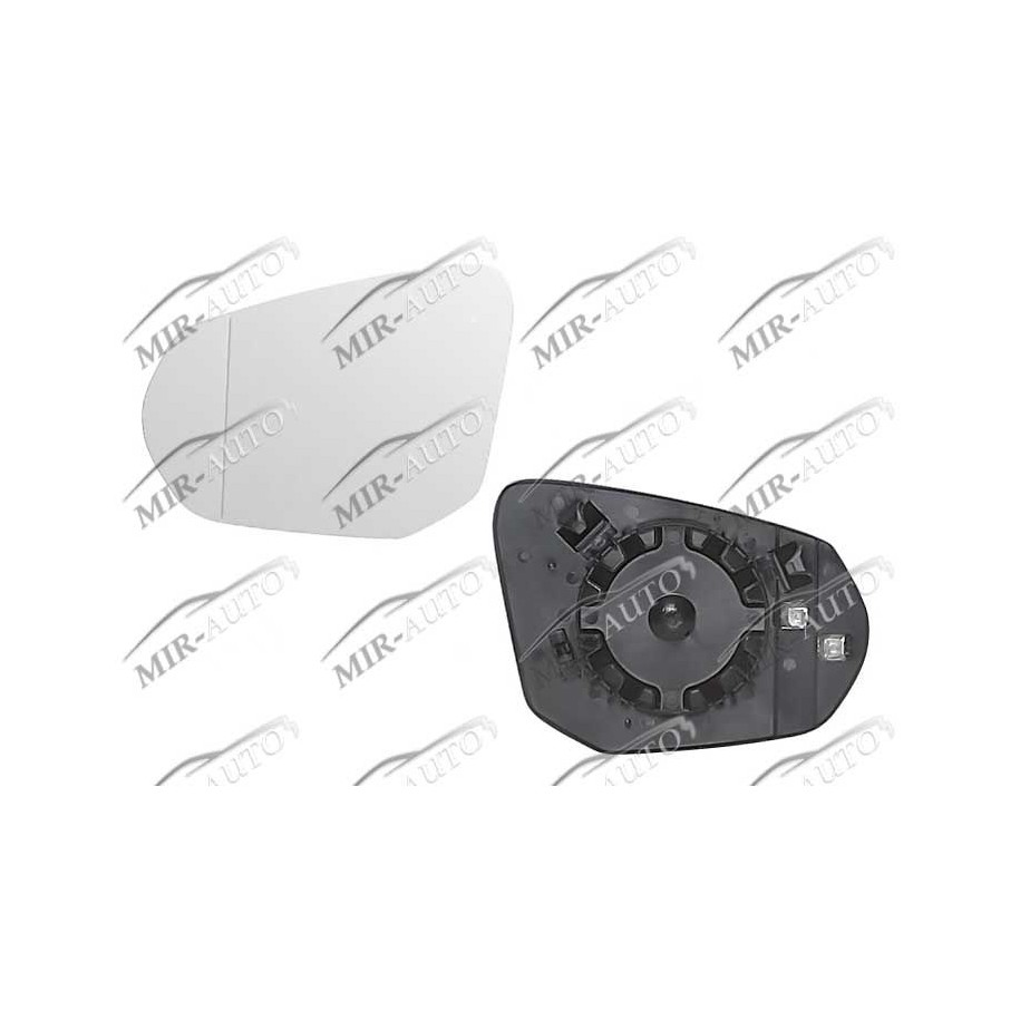 Door mirror glass base