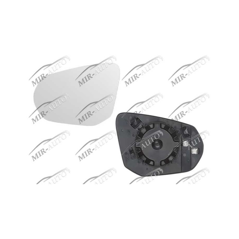 Door mirror glass base