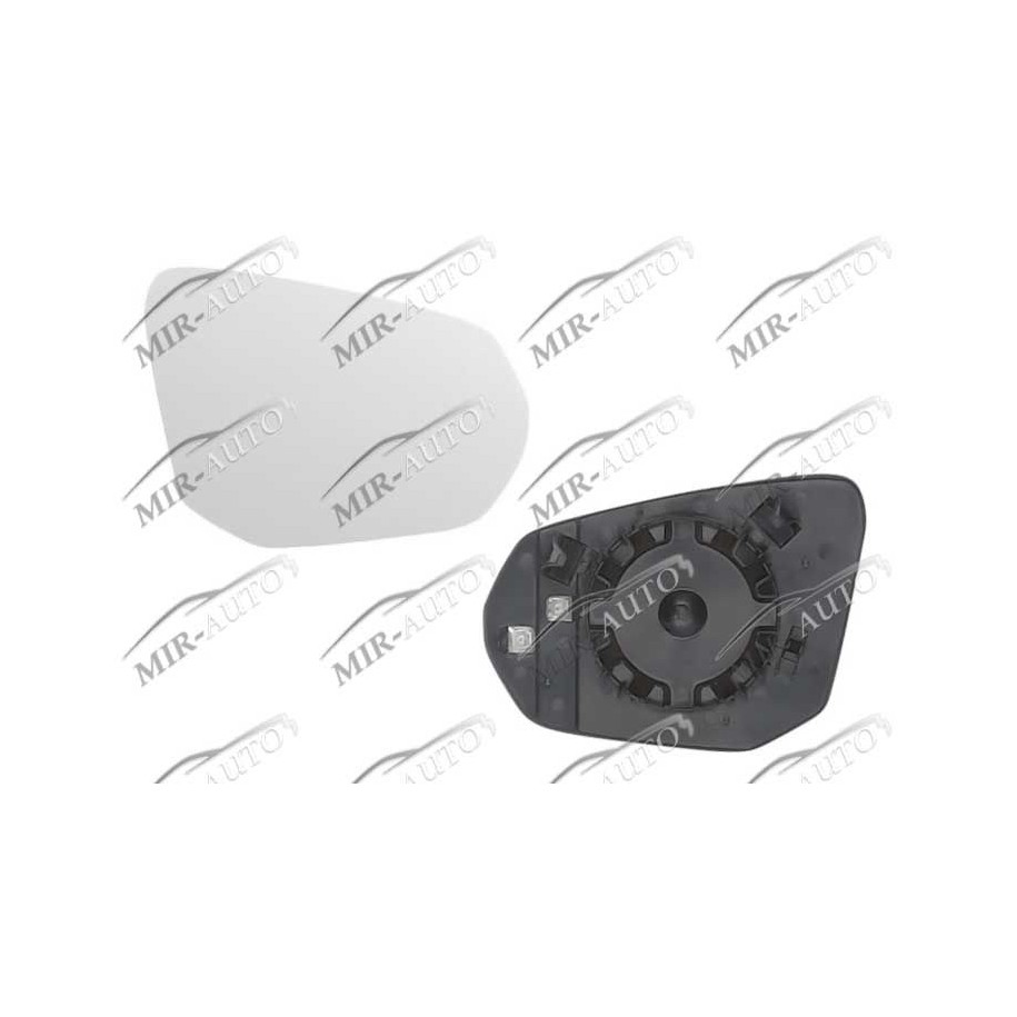 Door mirror glass base