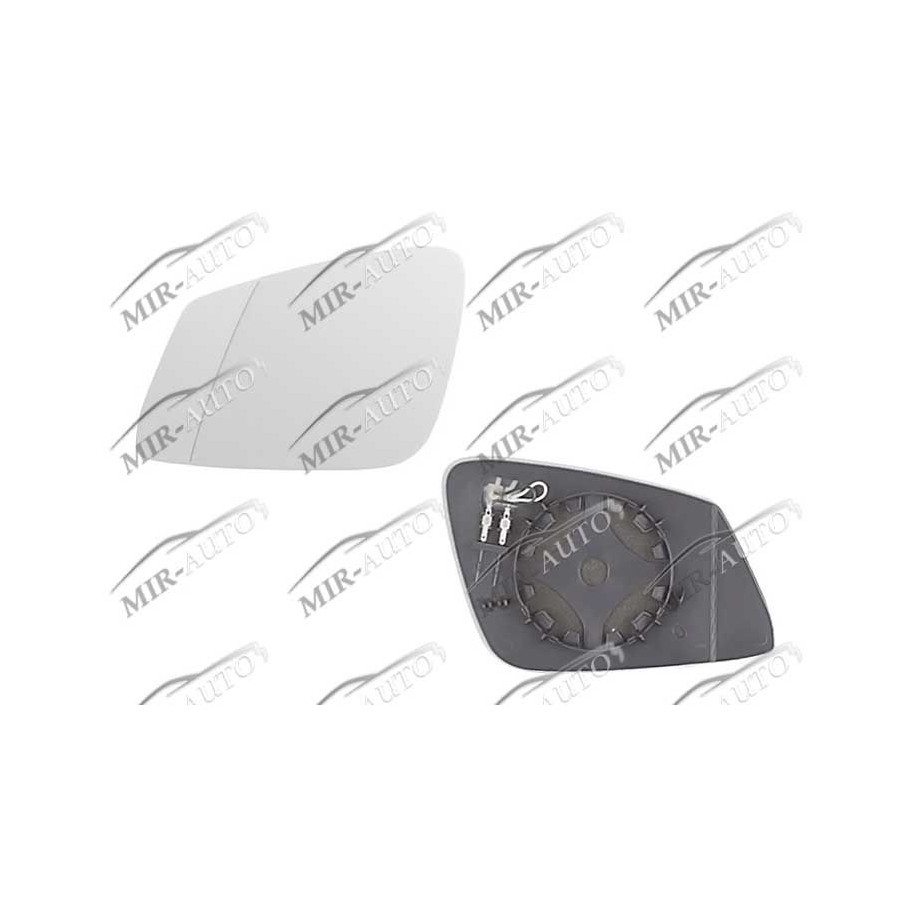 Door mirror glass base