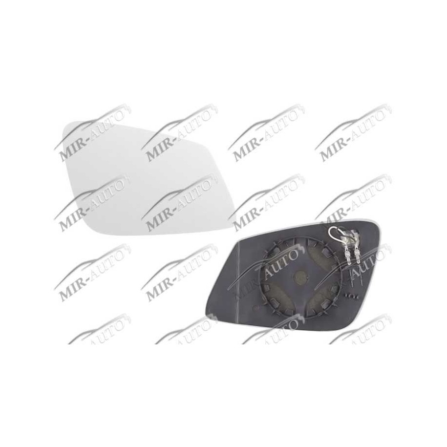 Door mirror glass base